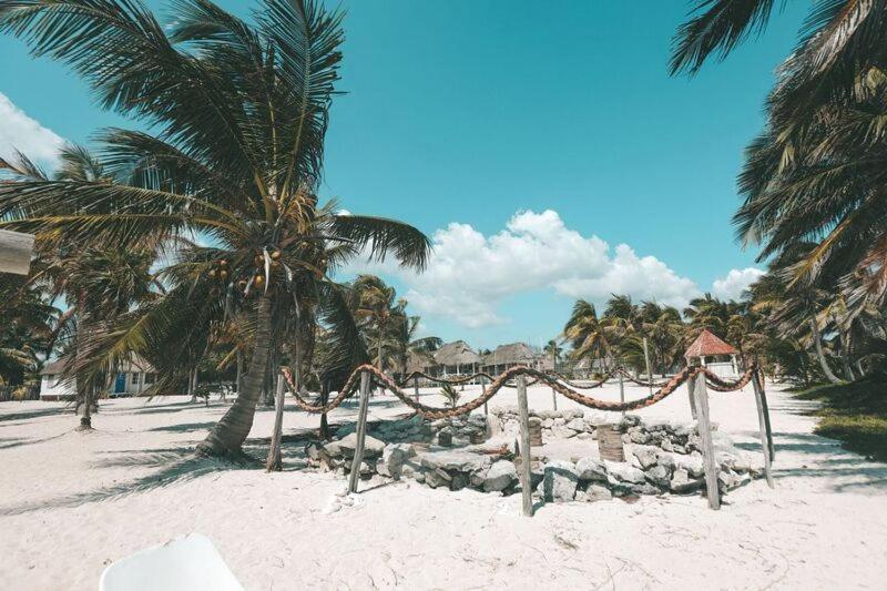 Cabanas Ecoturisticas Costa Maya Mahahual Eksteriør billede