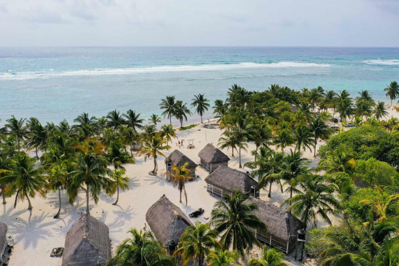 Cabanas Ecoturisticas Costa Maya Mahahual Eksteriør billede